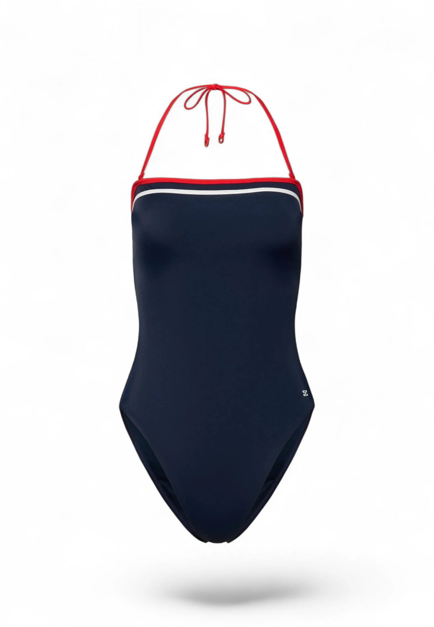 costume intero fascia Tommy Hilfiger blu 2026