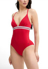 costume intero rosso tommy hilfiger