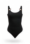costume intero tommy hifiger anelli  nero