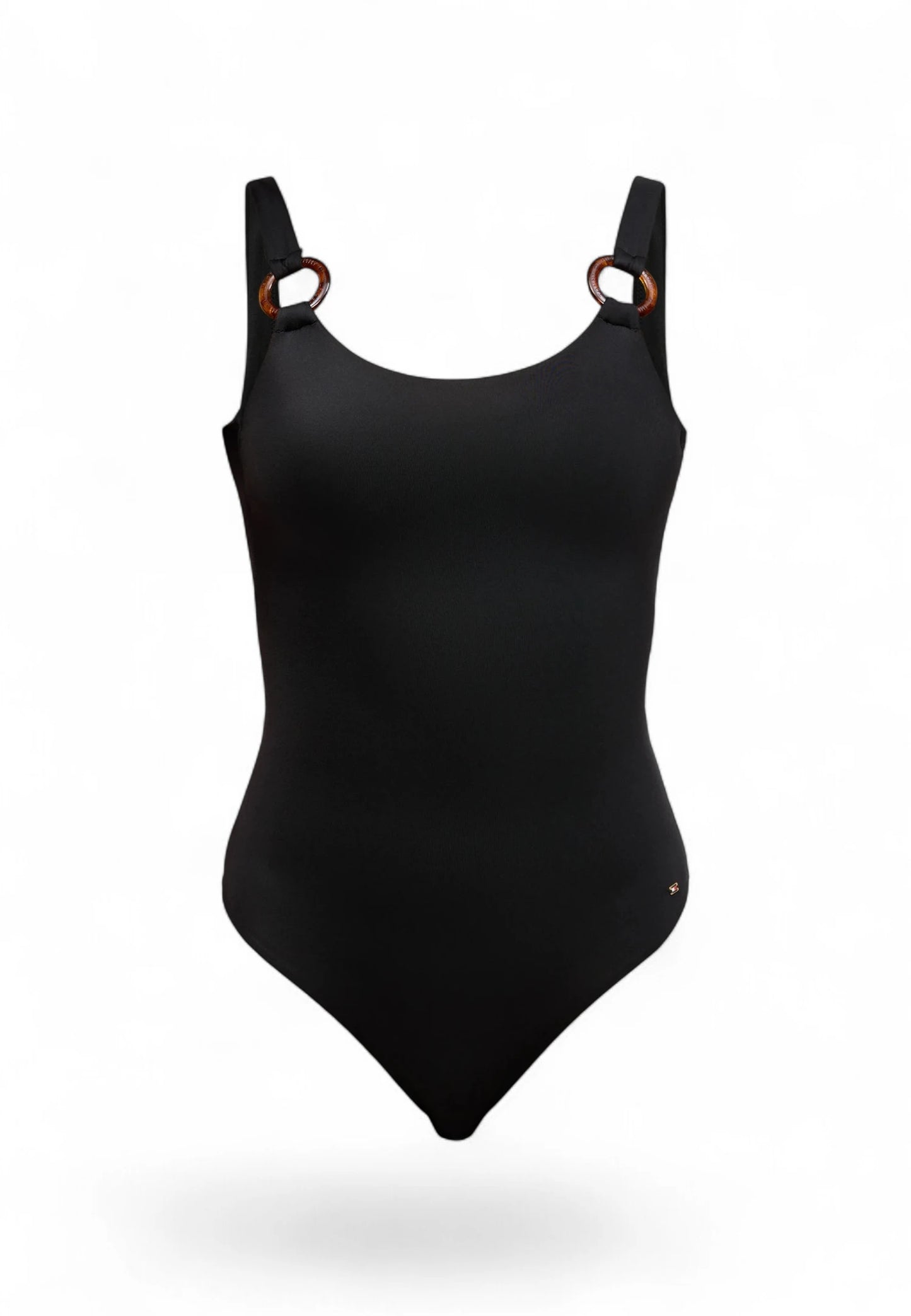 costume intero tommy hifiger anelli  nero
