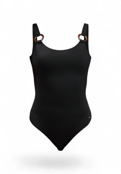 costume intero tommy hifiger anelli  nero