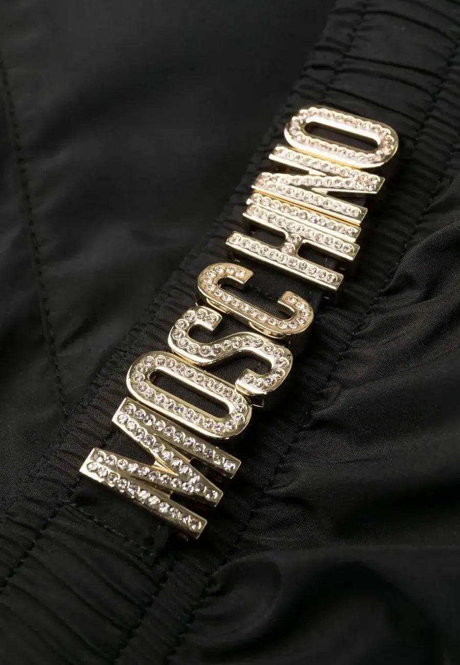 costume moschino nero saldi metallo