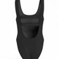 costume olimpionico Calvin Klein core tonal nero