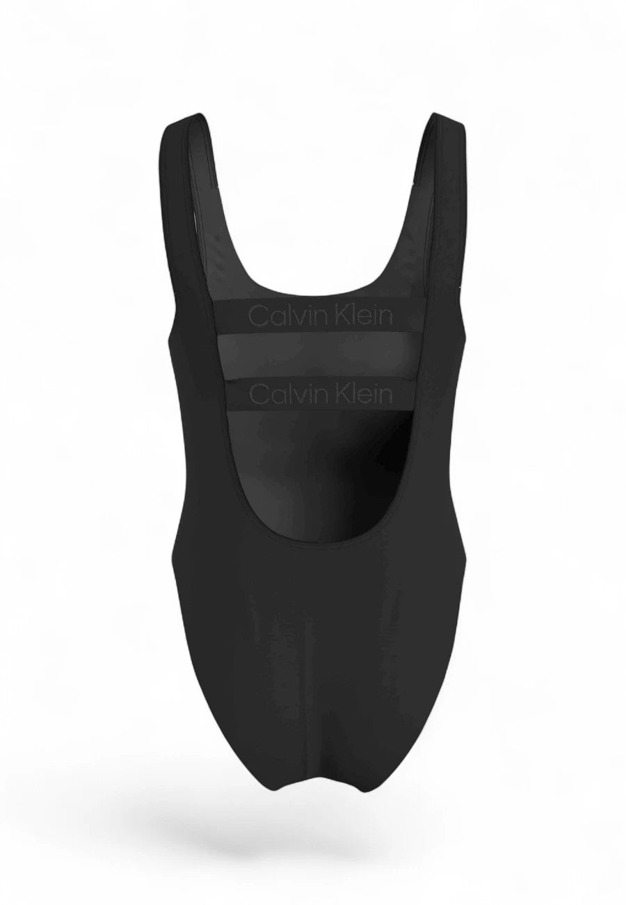 costume olimpionico Calvin Klein core tonal nero