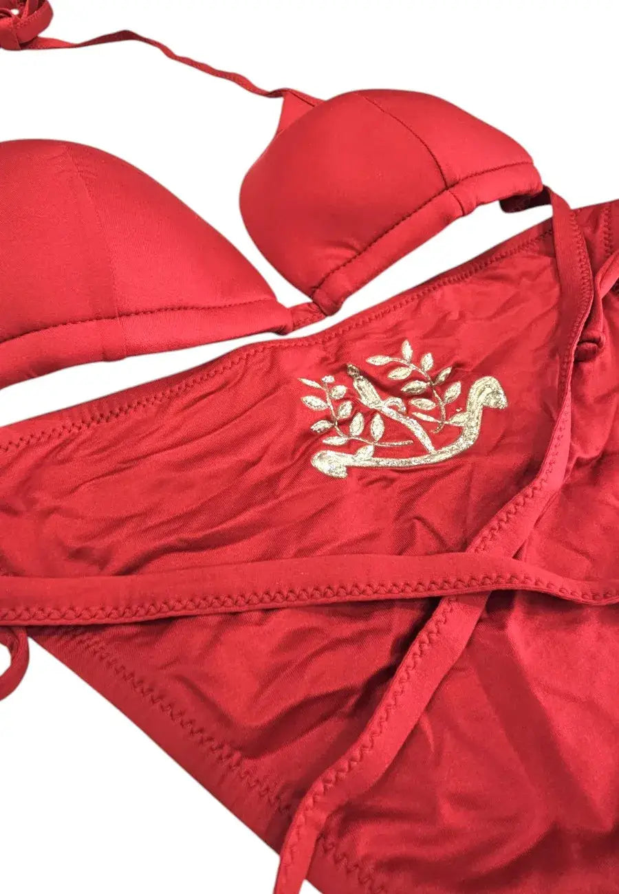 costume rosso cesare paciotti made in italy