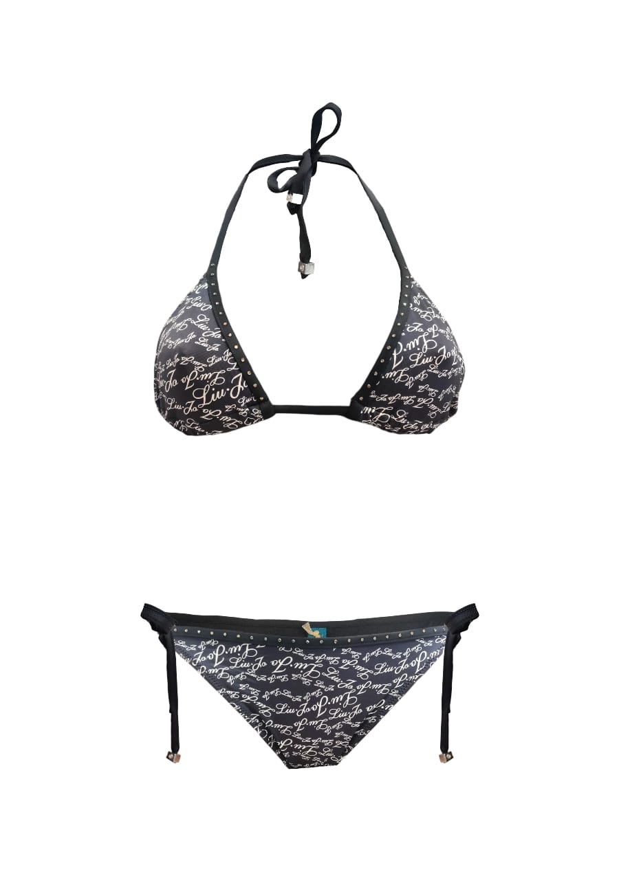 costume triangolo liu jo nero saldi