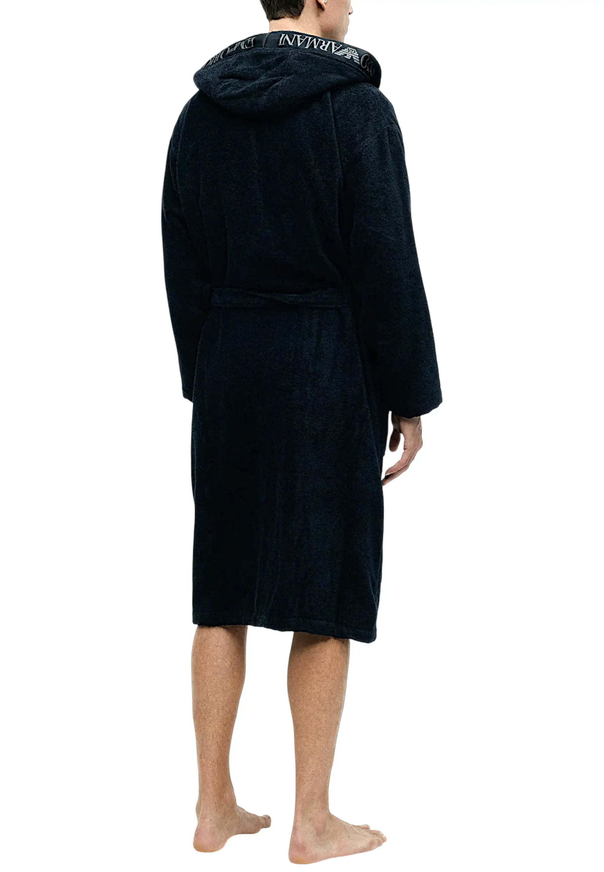 emporio Armani accappatoio nero