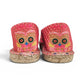 espadrillas pin up stars saldi gufo rosa outlet