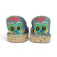 espadrillas pin up stars saldi gufo turchese