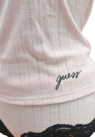 Guess set intimo pizzo a contrasto