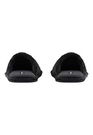 armani slippers nero