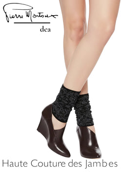 ghette scaldamuscoli neri