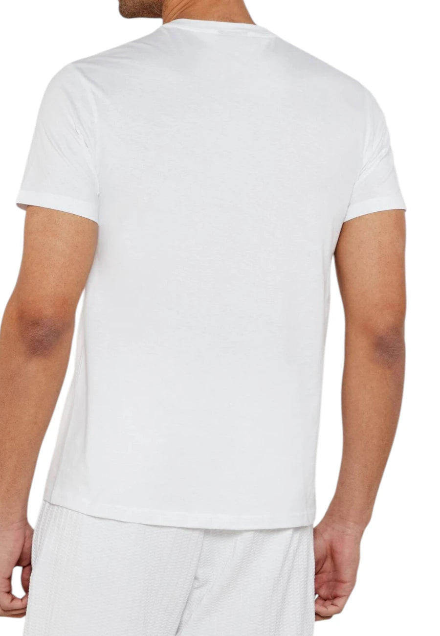 t shirt armani bianca