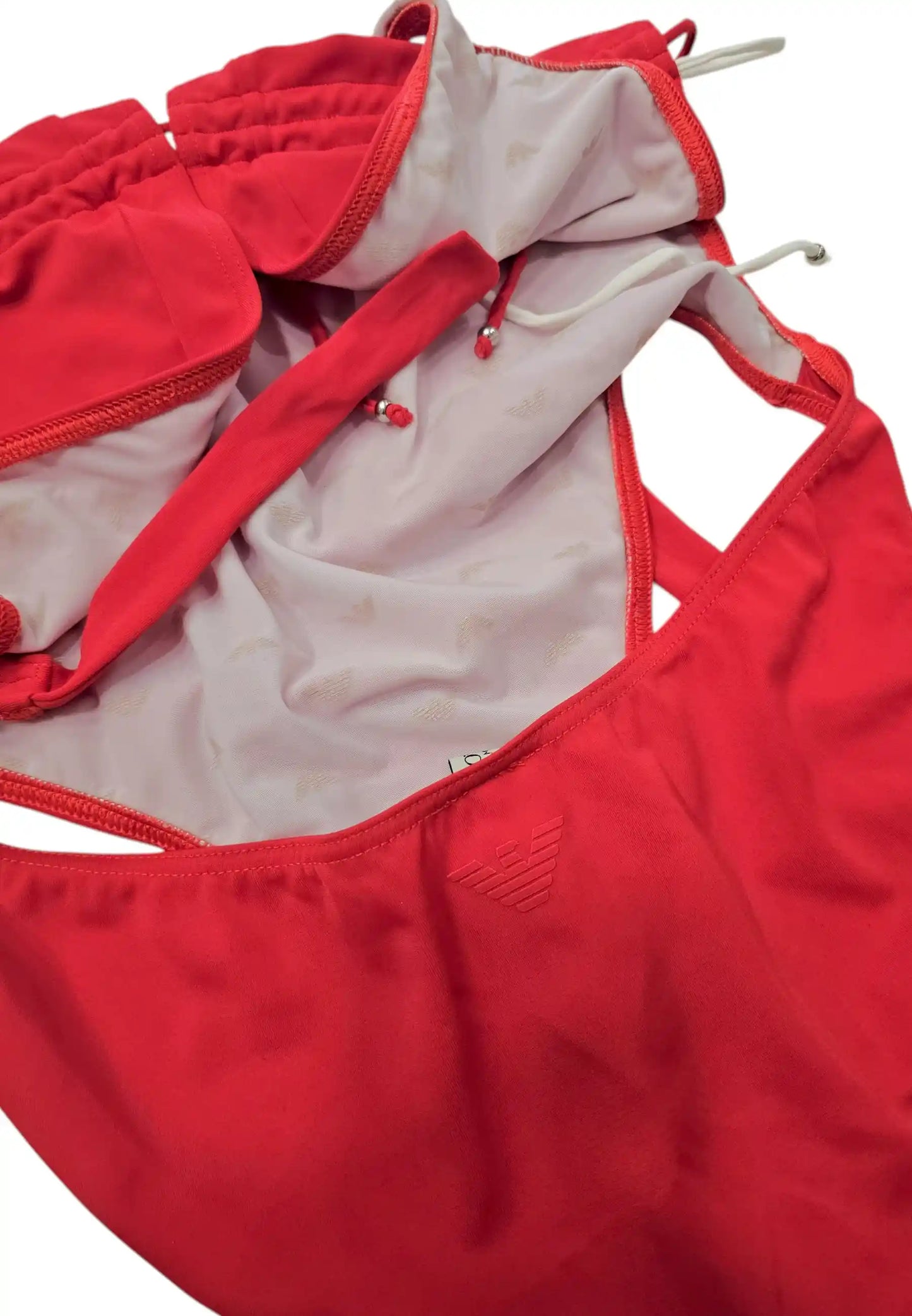 intero armani rosso outlet