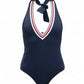 intero  blu all americana tommy hilfiger new
