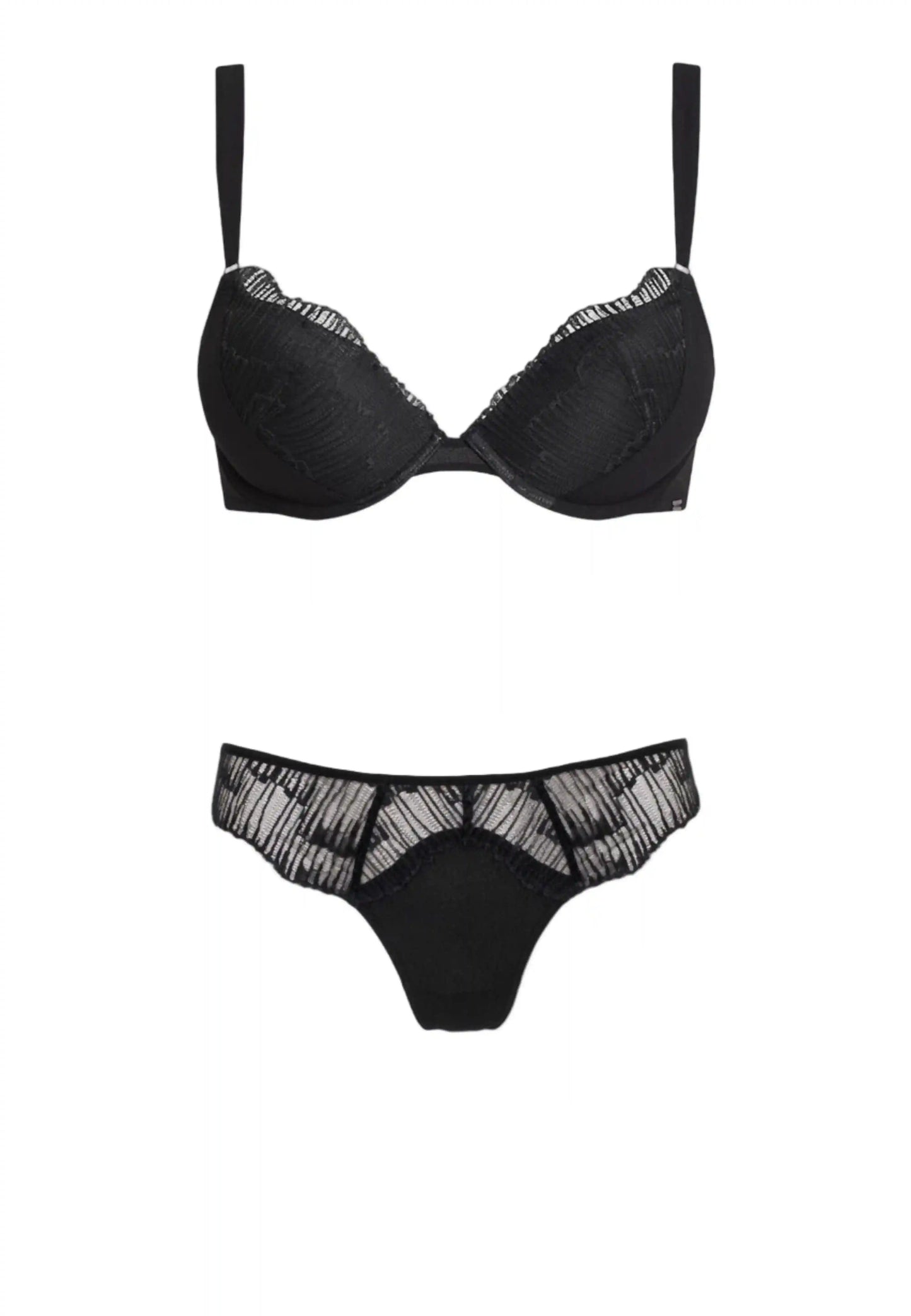 intimo pizzo Calvin Klein nero