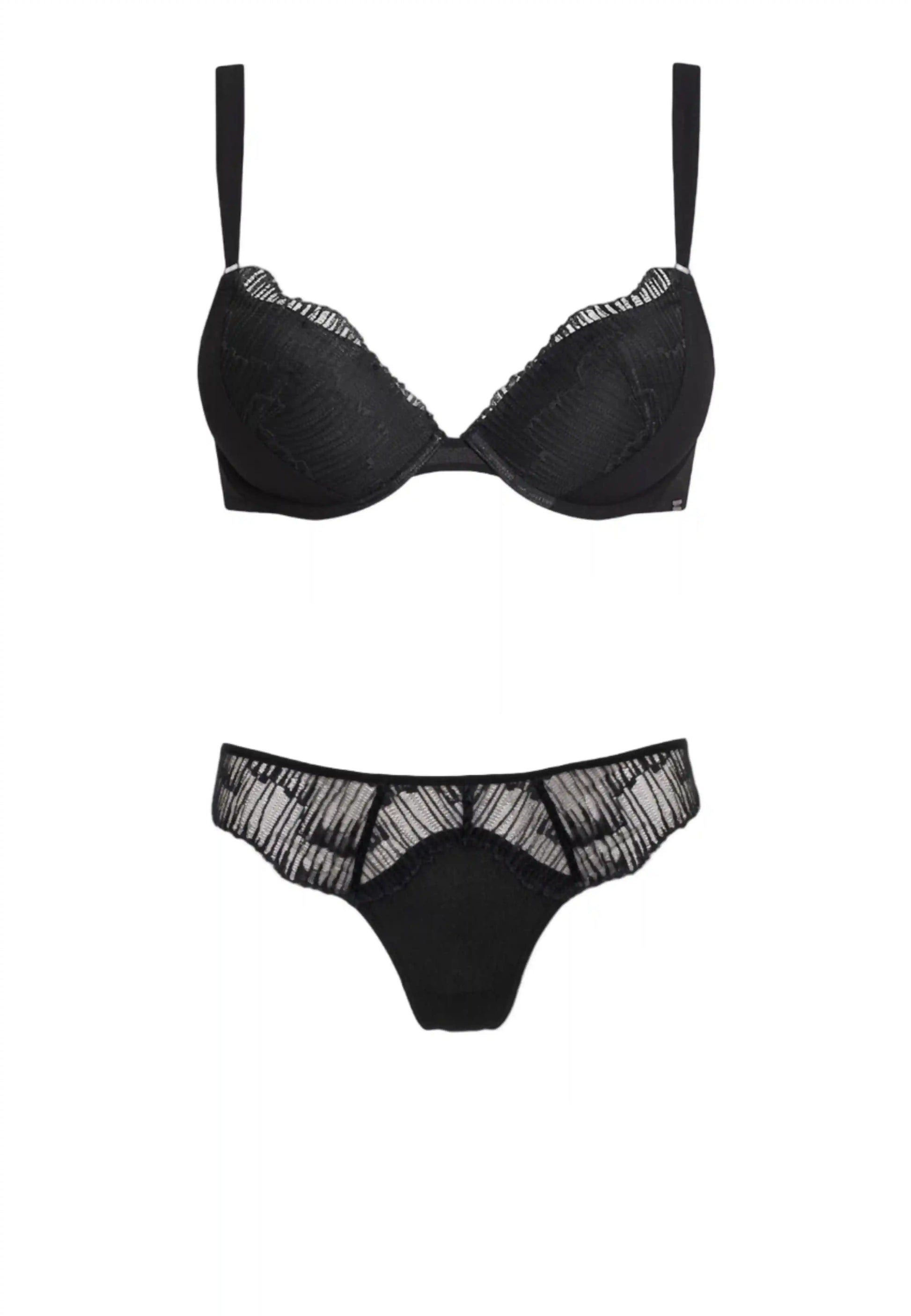 intimo pizzo Calvin Klein nero