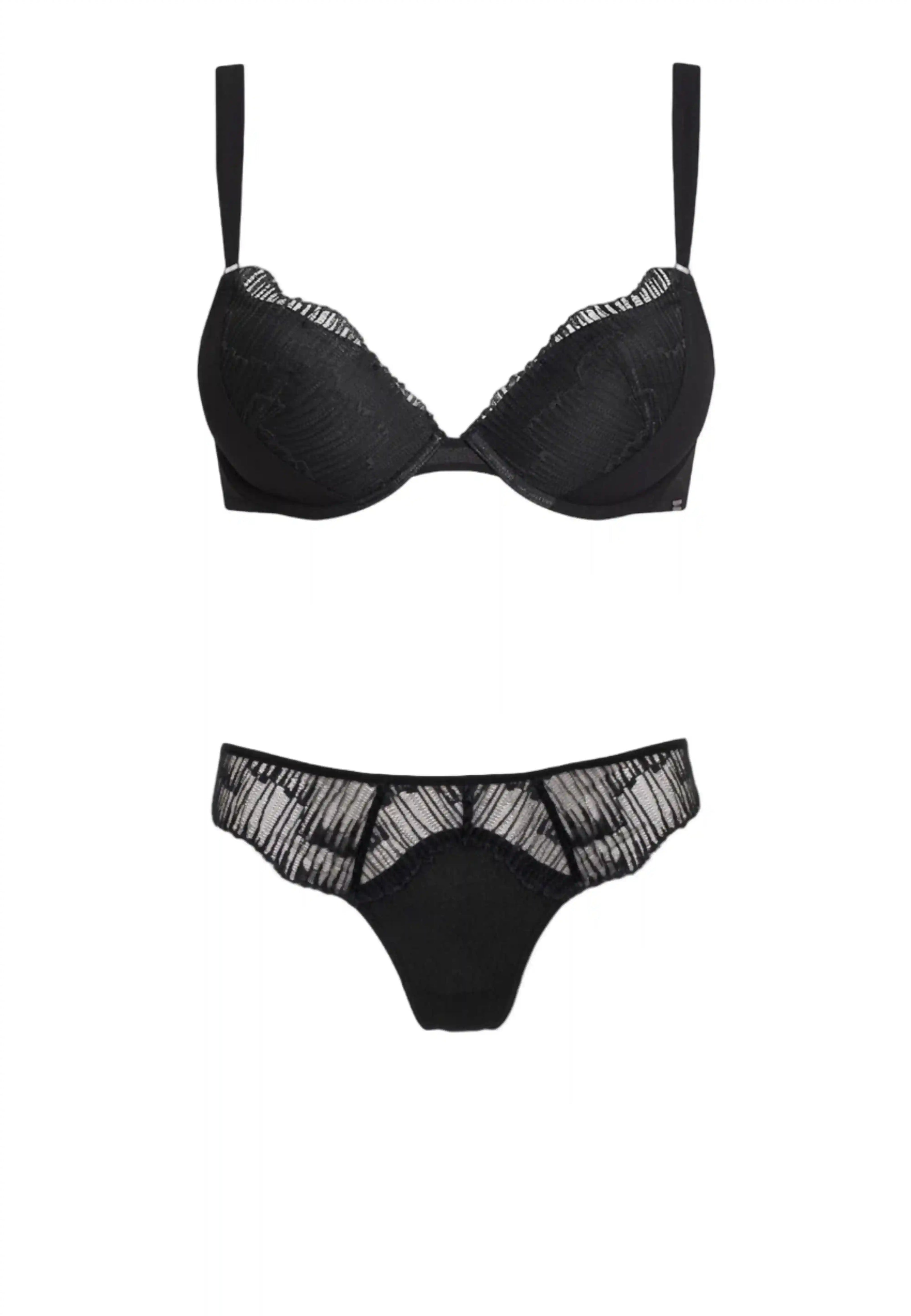 intimo pizzo Calvin Klein nero