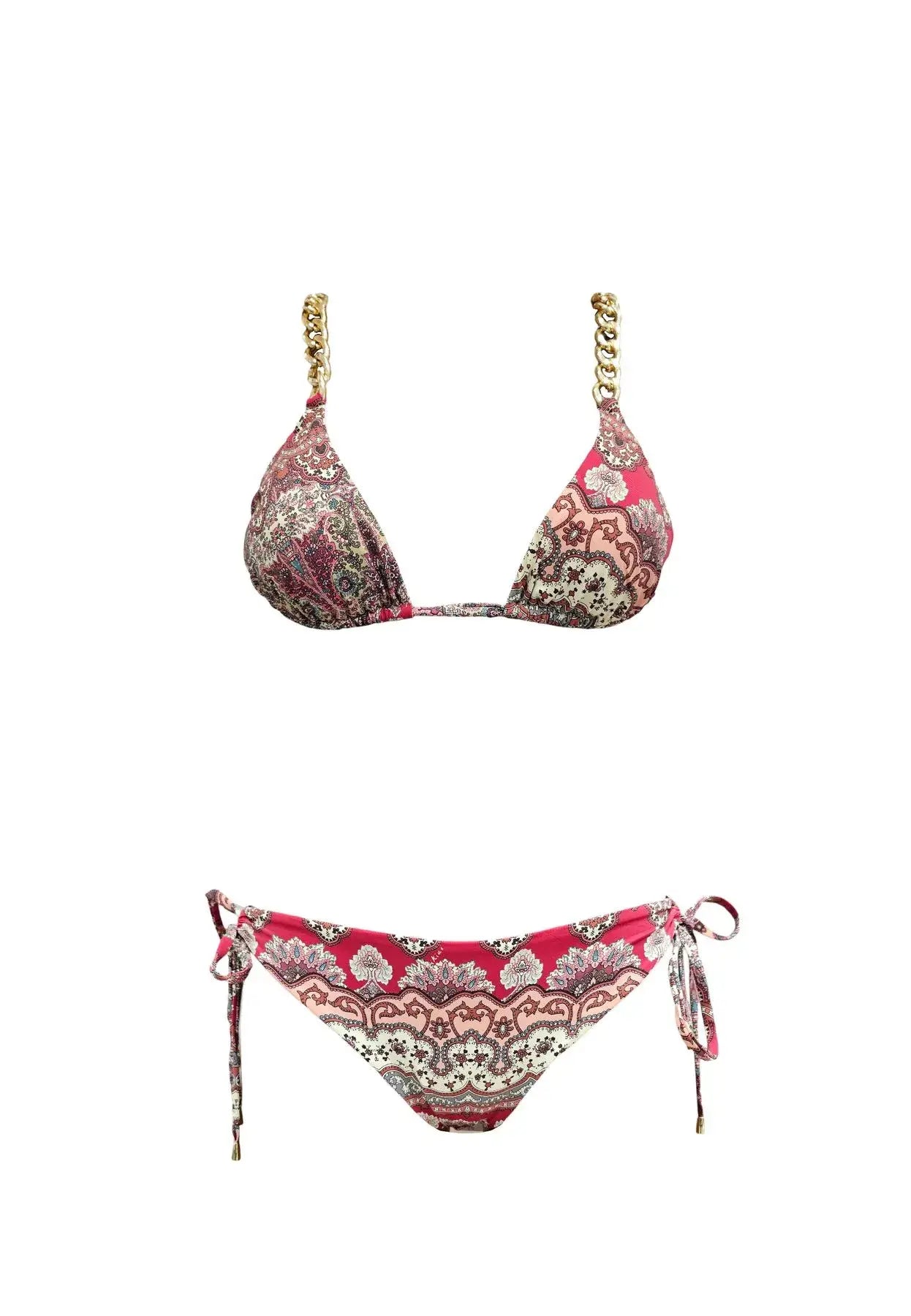 Kostüm-Miss Bikini, luxuriöse Kaschmirketten