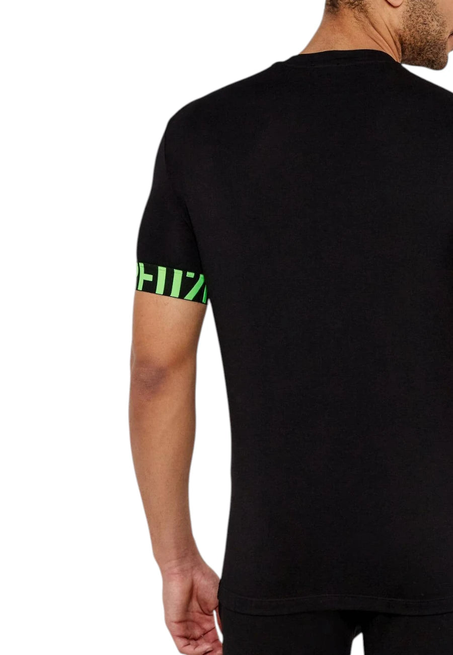 T shirt dsquared logo cuff