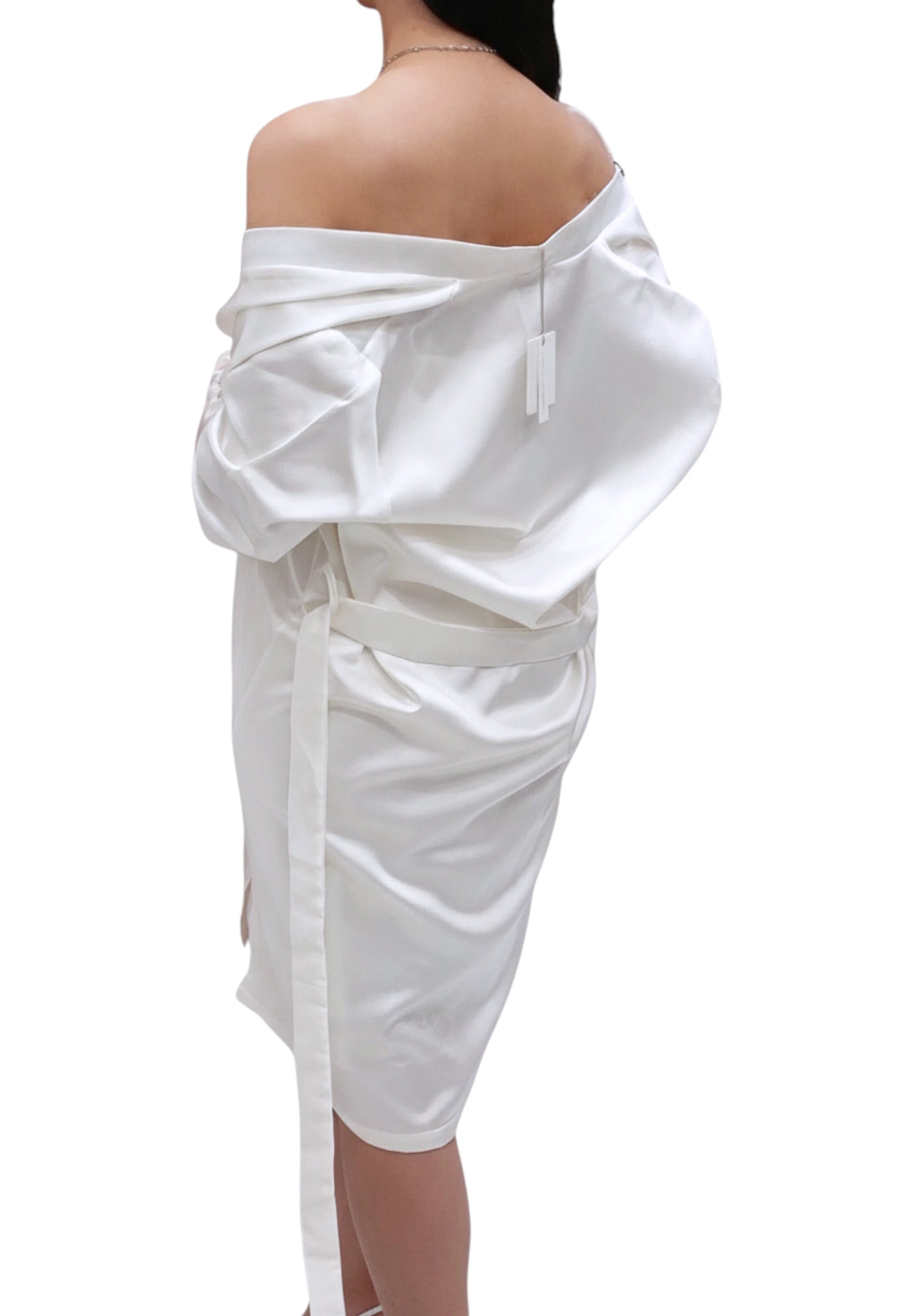 kimono raso e pizzo amadine