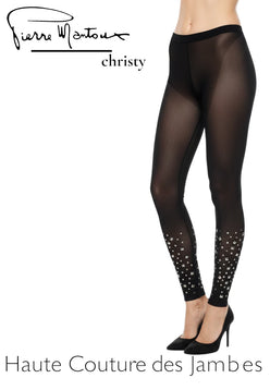 leggings borchie metalliche