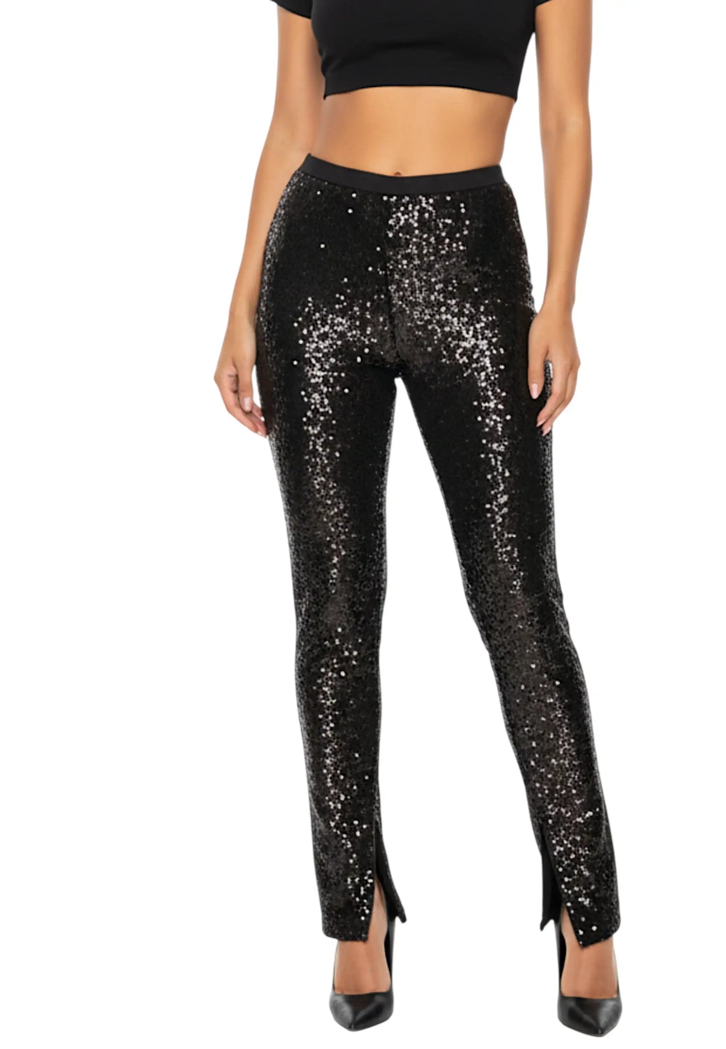 leggings paillettes