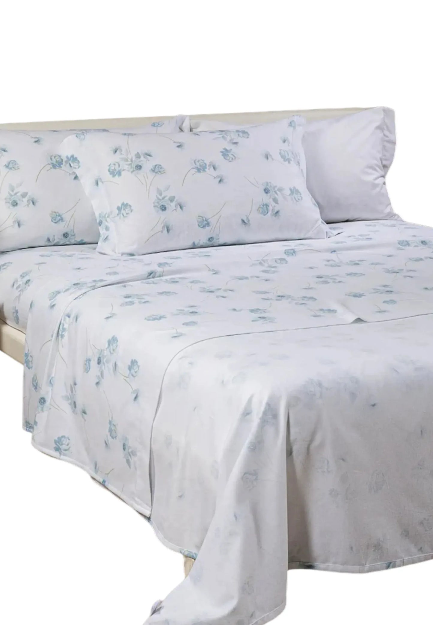 lenzuola cotone flores caleffi