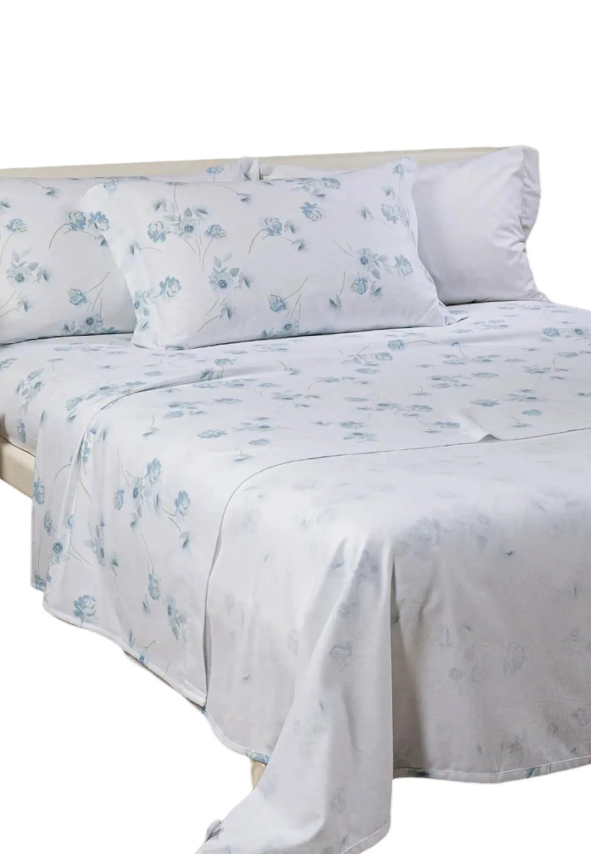 lenzuola cotone flores caleffi