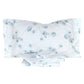 lenzuola cotone flores caleffi azzurro