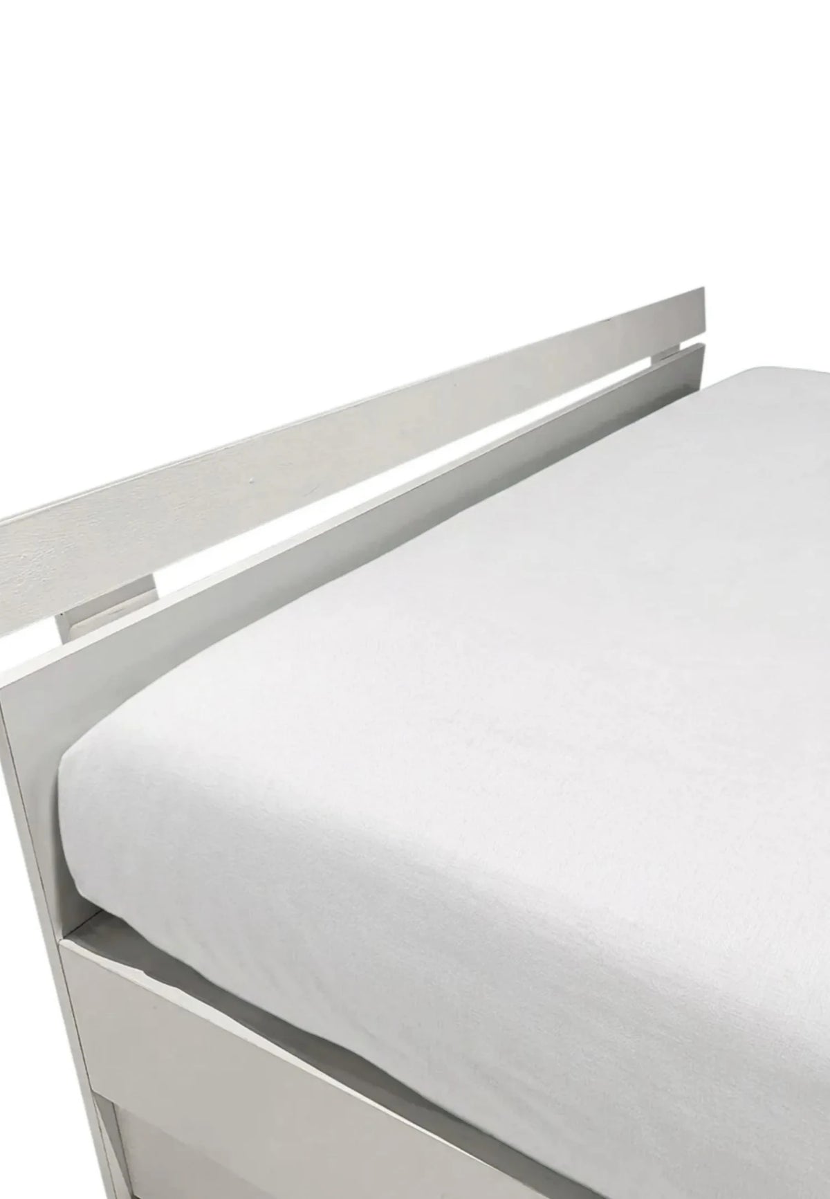 lenzuolo di sotto singolo bianco made in italy