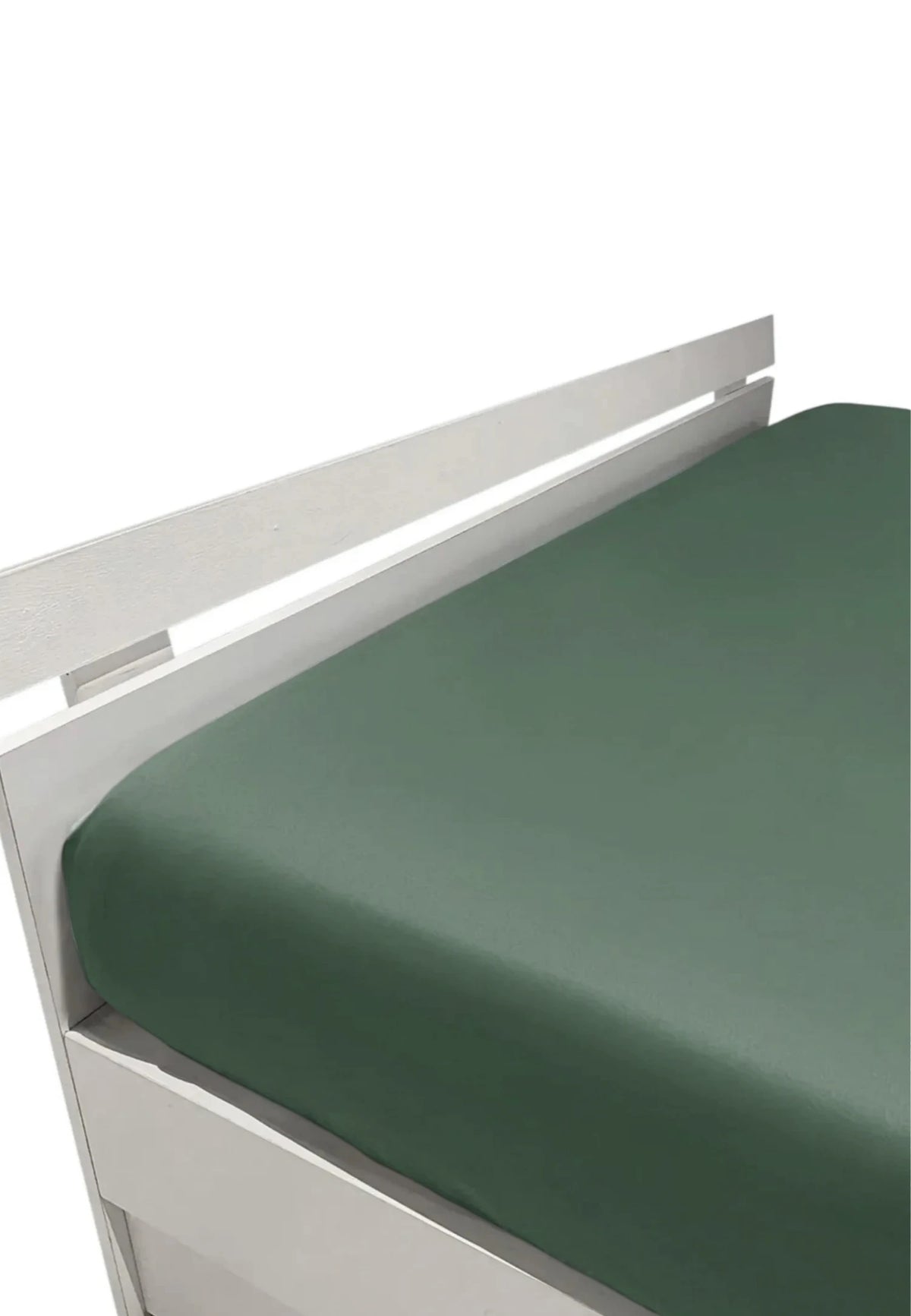 lenzuolo di sotto verde singolo happydea