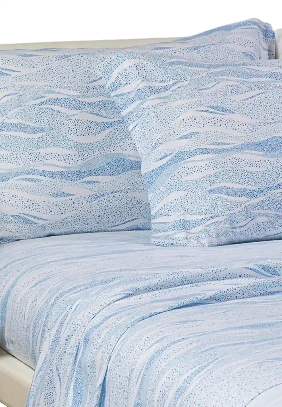 lenzuolo sirio azzurro caleffi