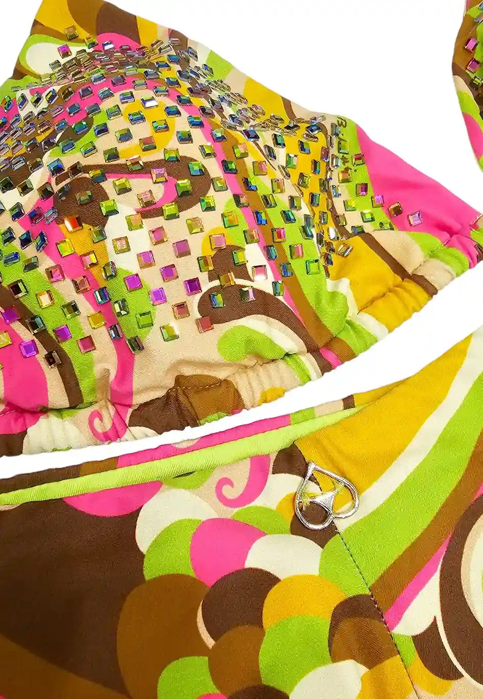 miss bikini luxe triangolo strass outlet