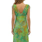 outlet copricostume tulle verde lise charmel saldi