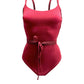 outlet costume intero elegante saldi rosso