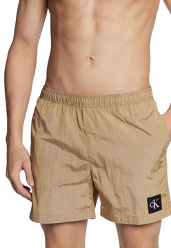 outlet pantaloncino CK beige