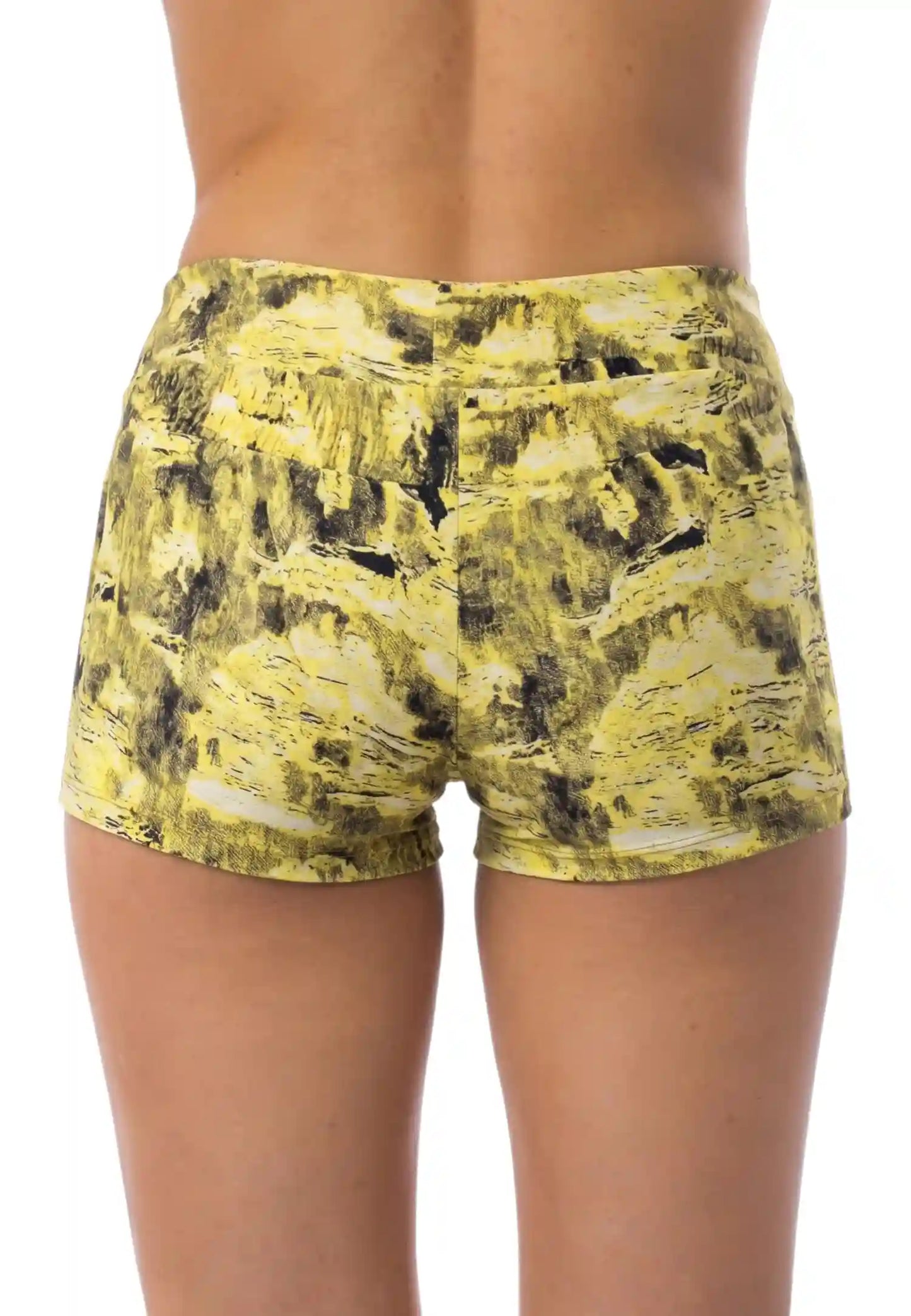 outlet short donna giallo