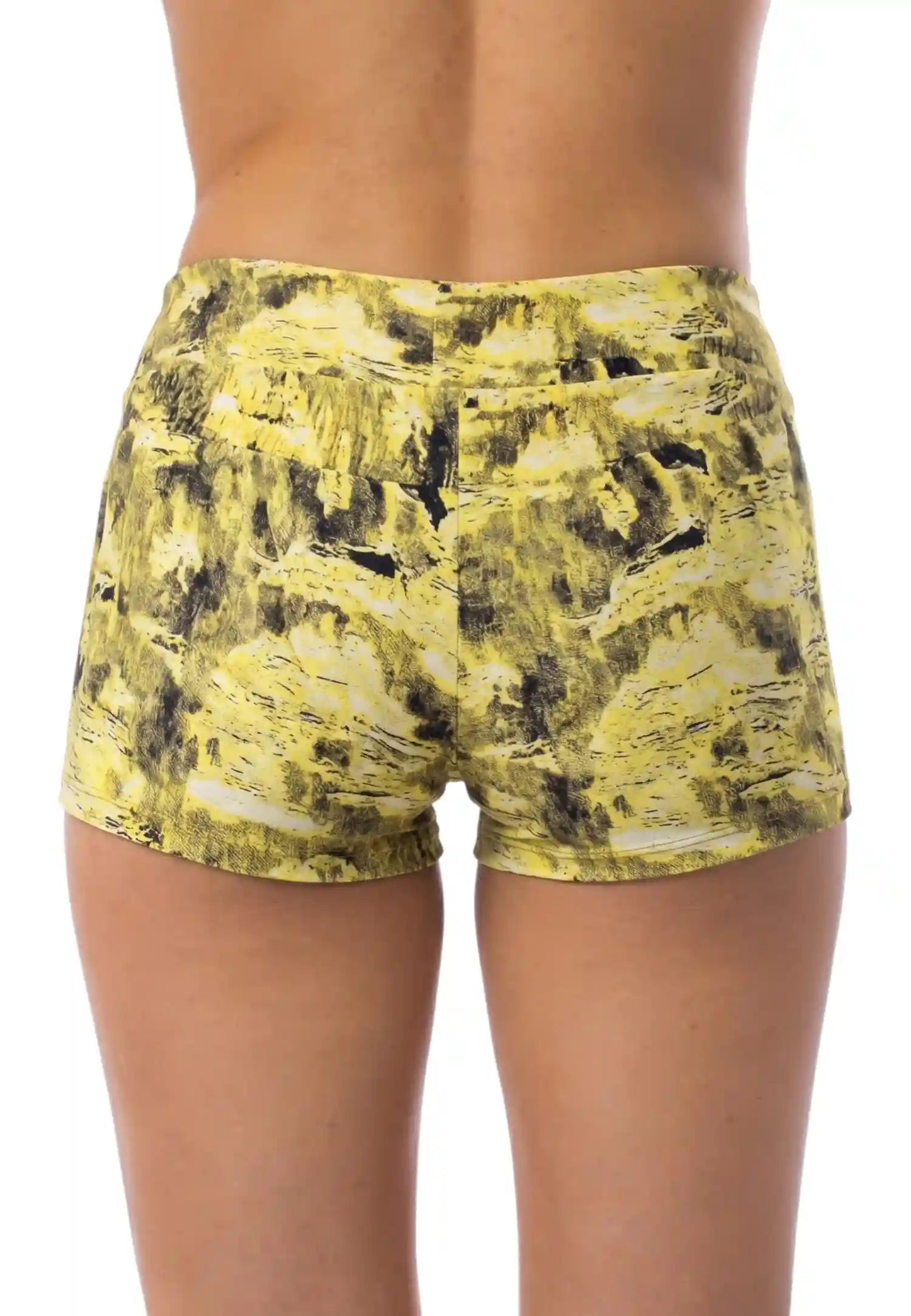 outlet short donna giallo