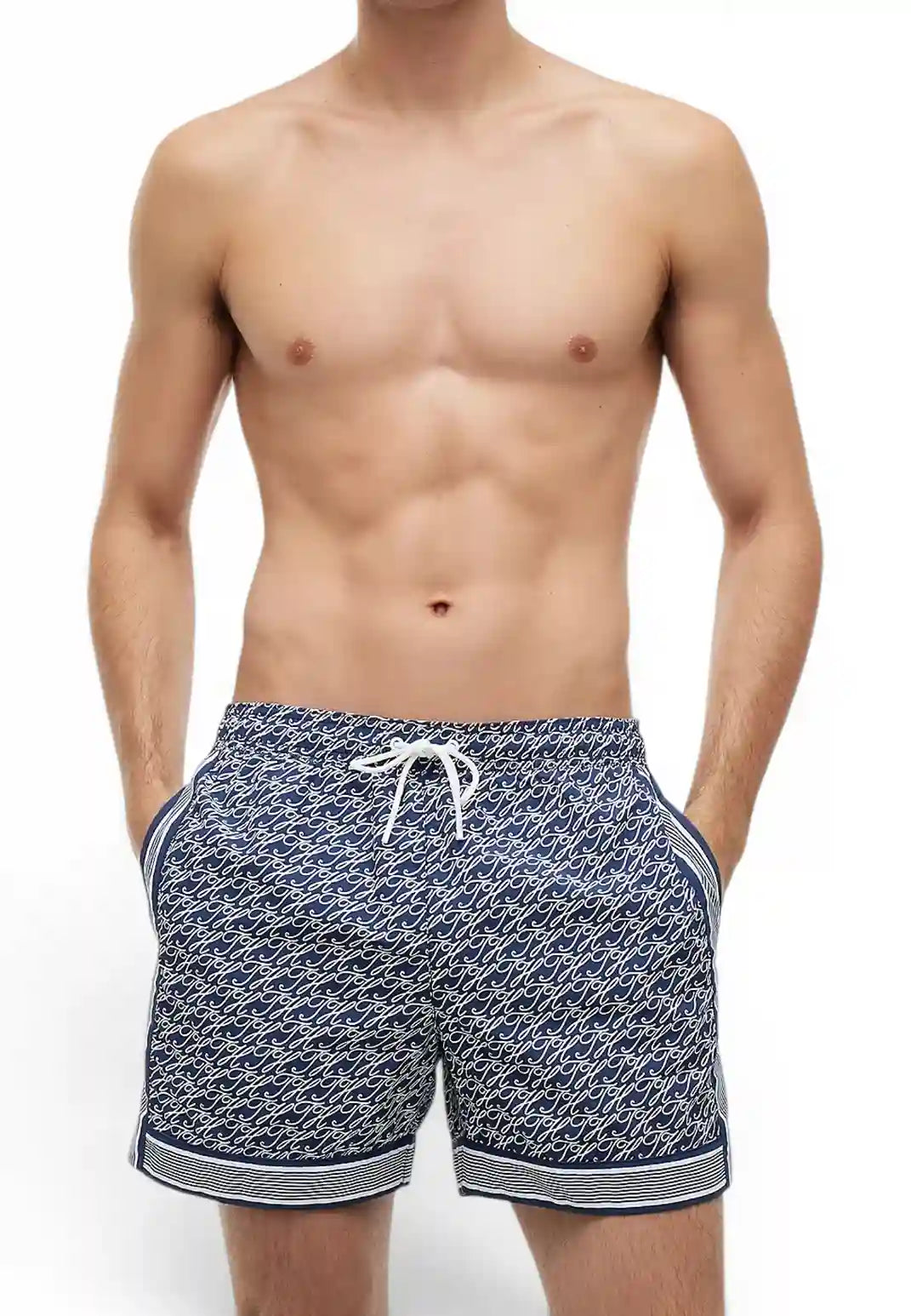 pantaloncino tommy hilfiger fantasia all over