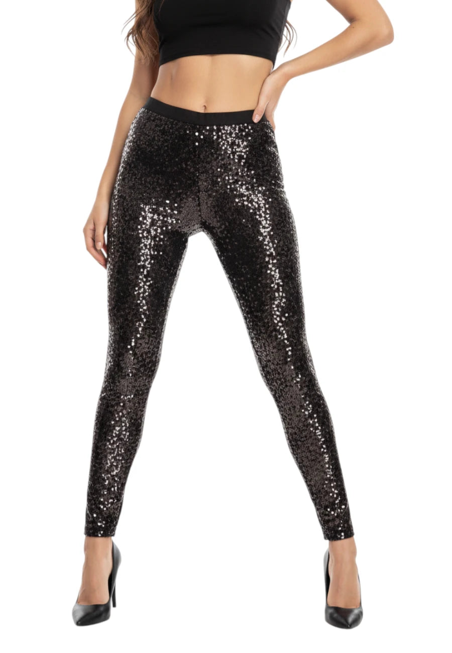 pantalone paillettes