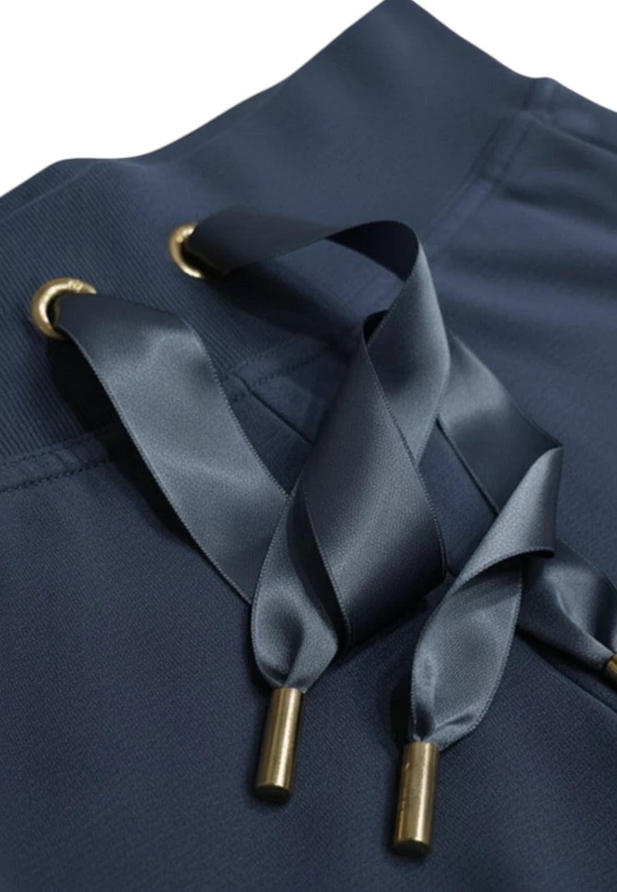 pantalone vdp outlet blue