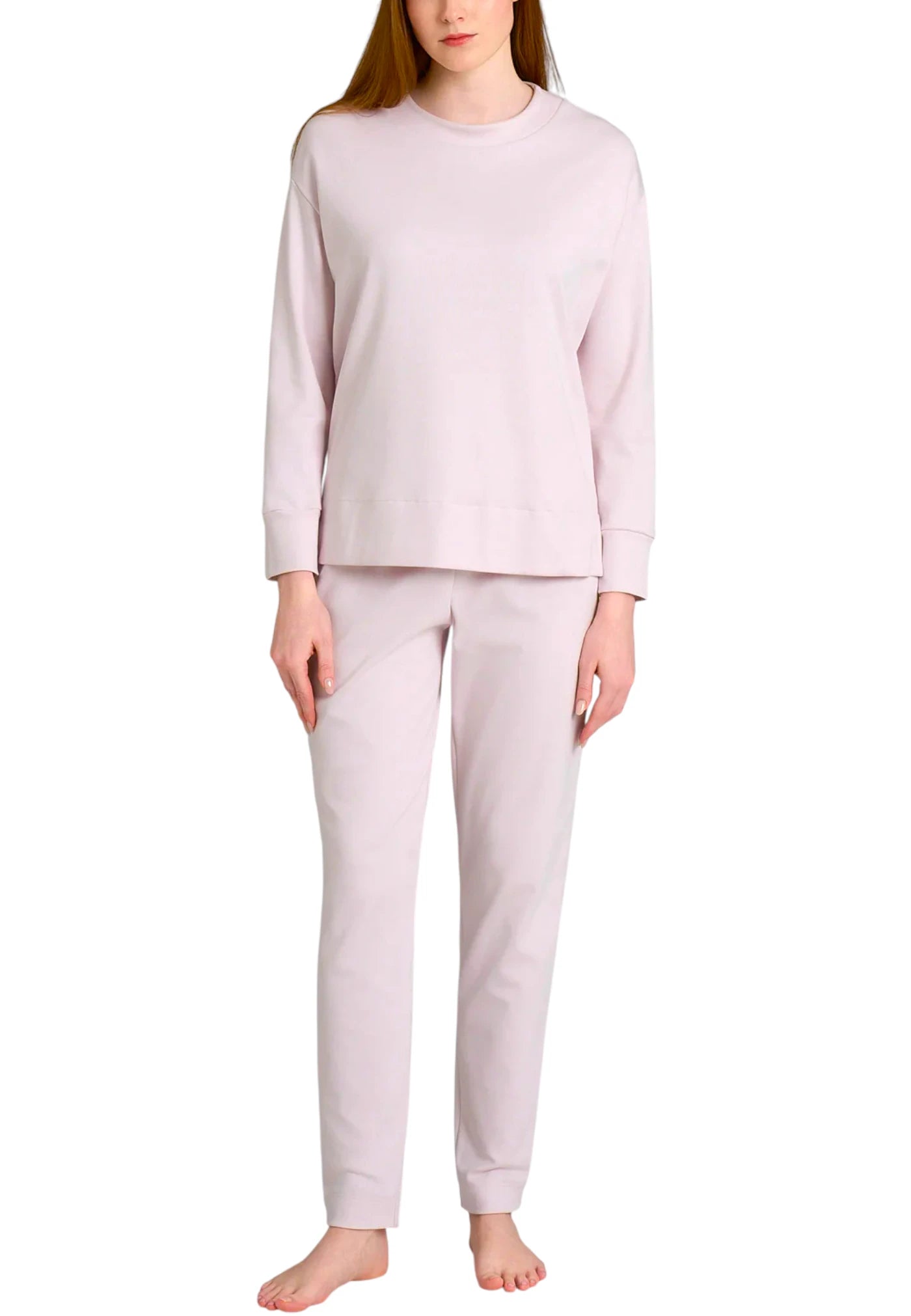 pigiama elegante rosa