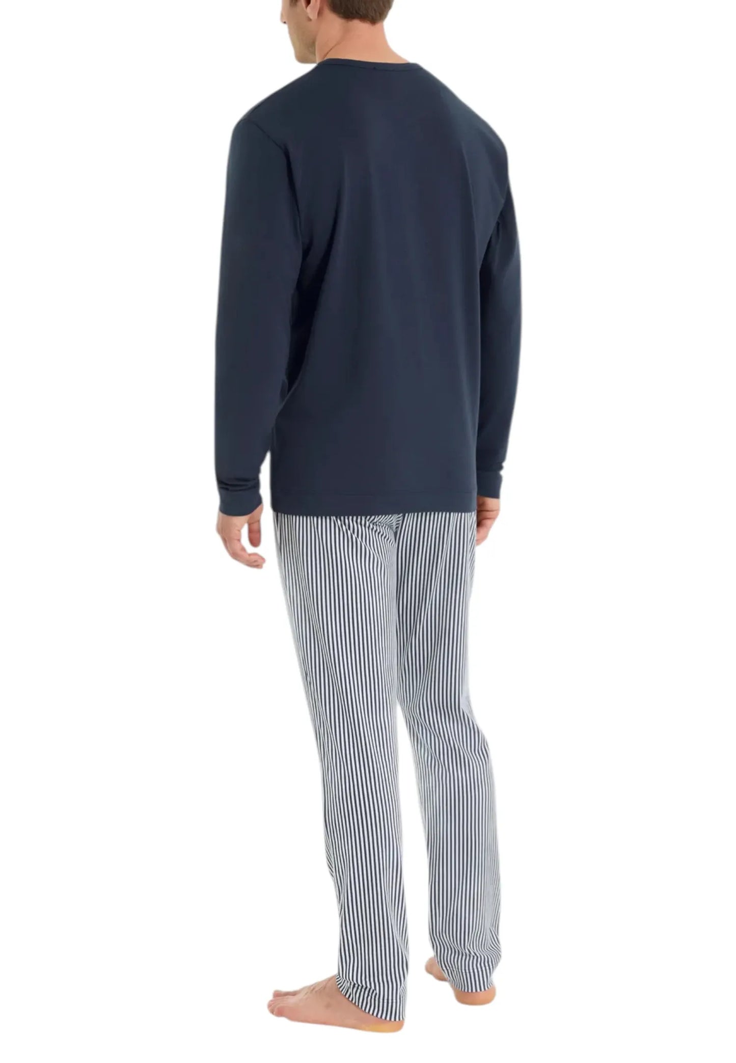 pigiama 100% cotone  blu