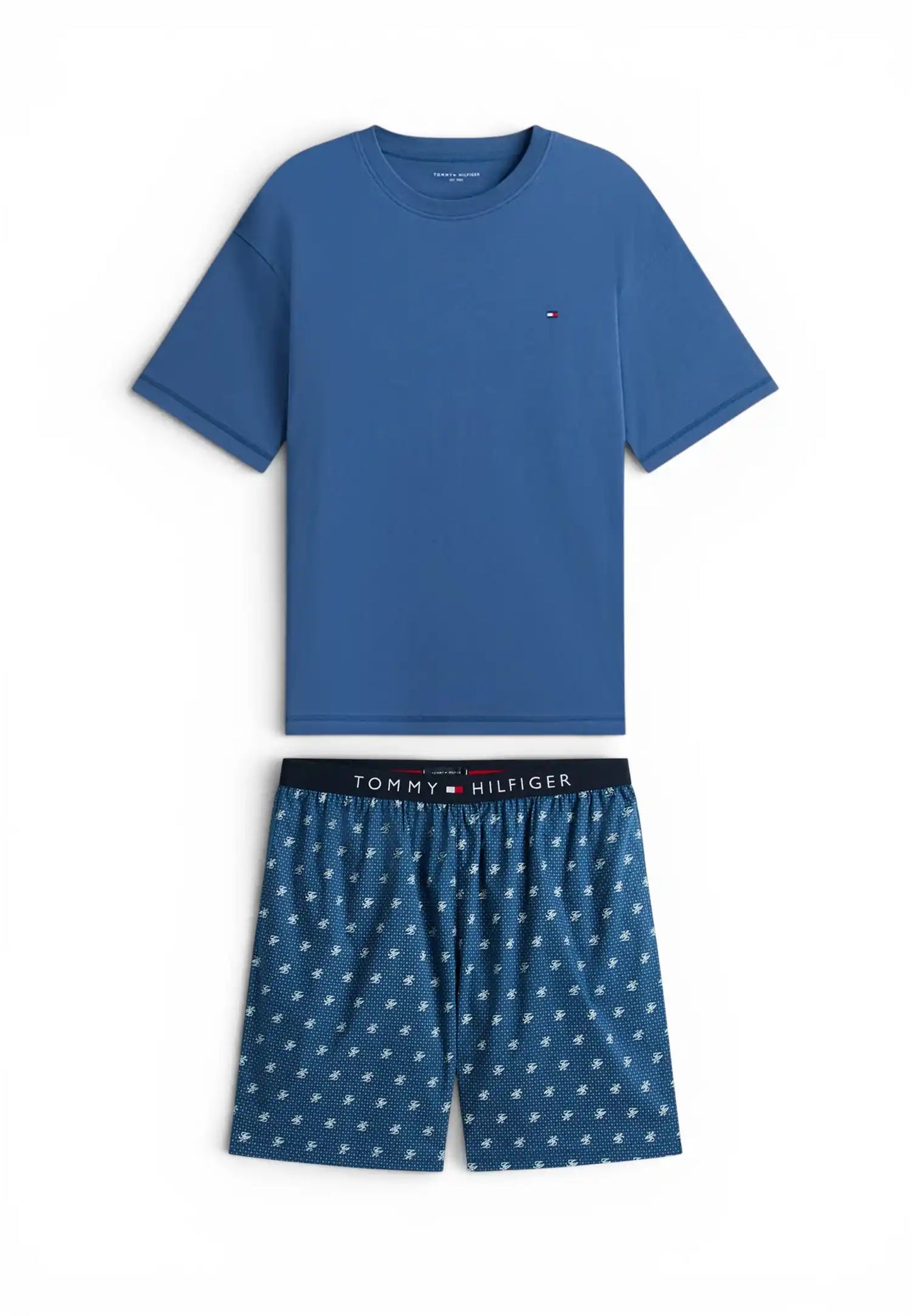 pigiama Tommy Hilfiger blu