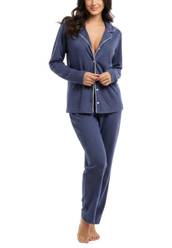 pigiama aperto donna.caldo cotone