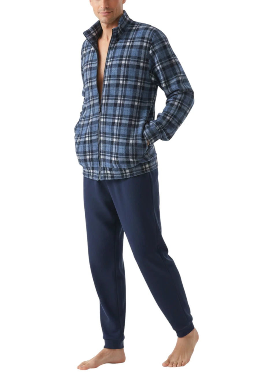 pigiama di flanella con zip