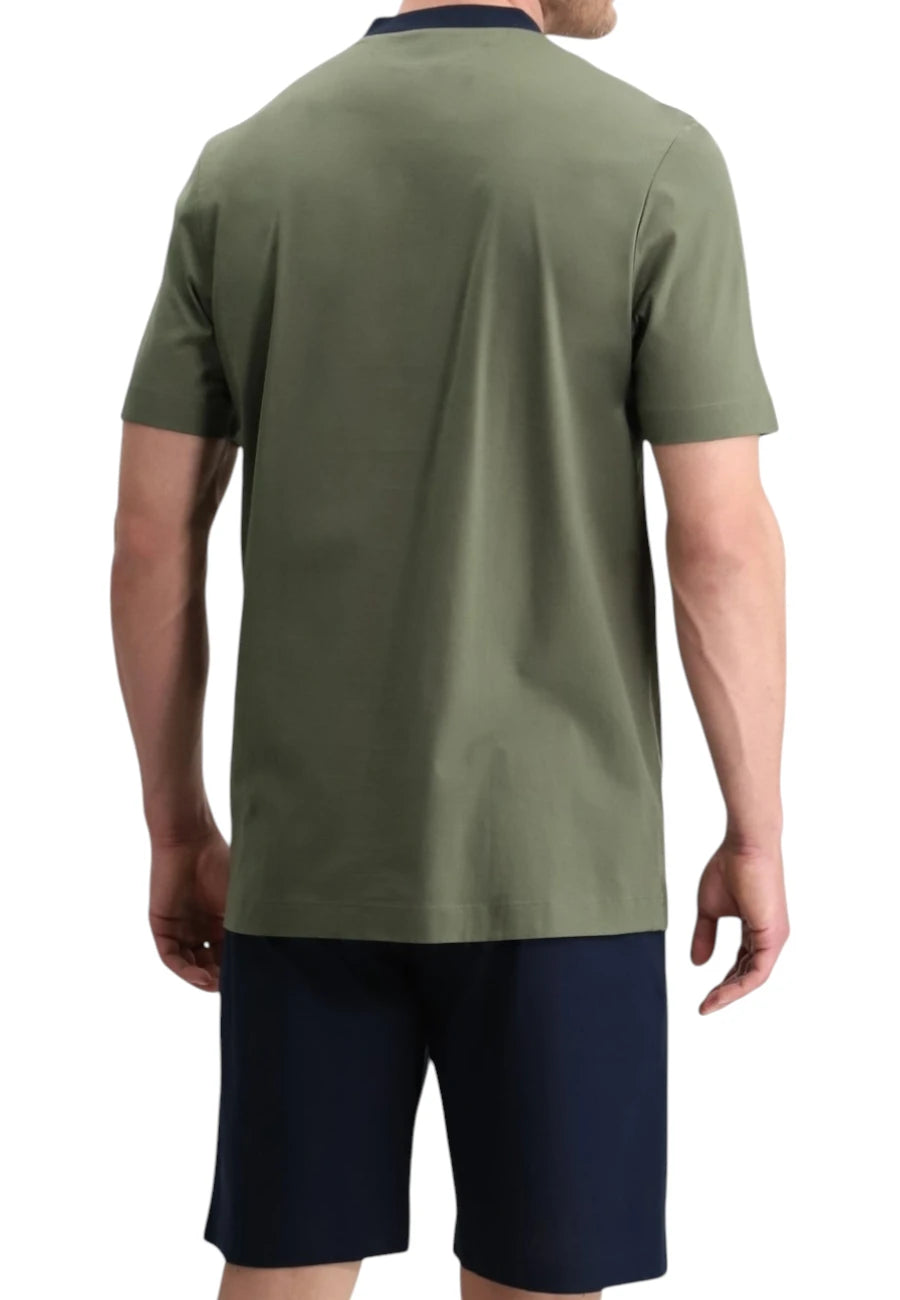 pigiama estivo perofil verde