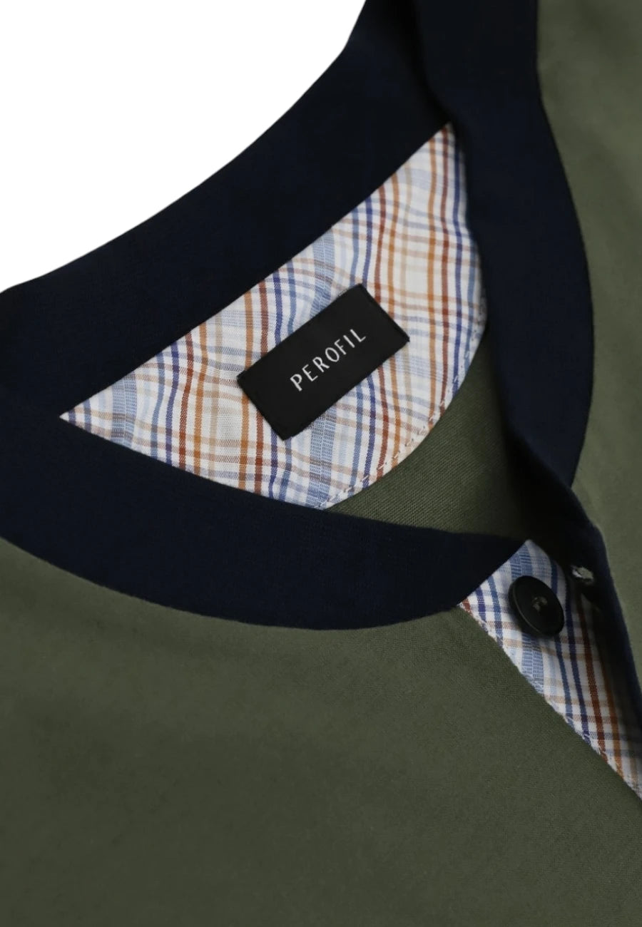 pigiama estivo perofil verde saldi