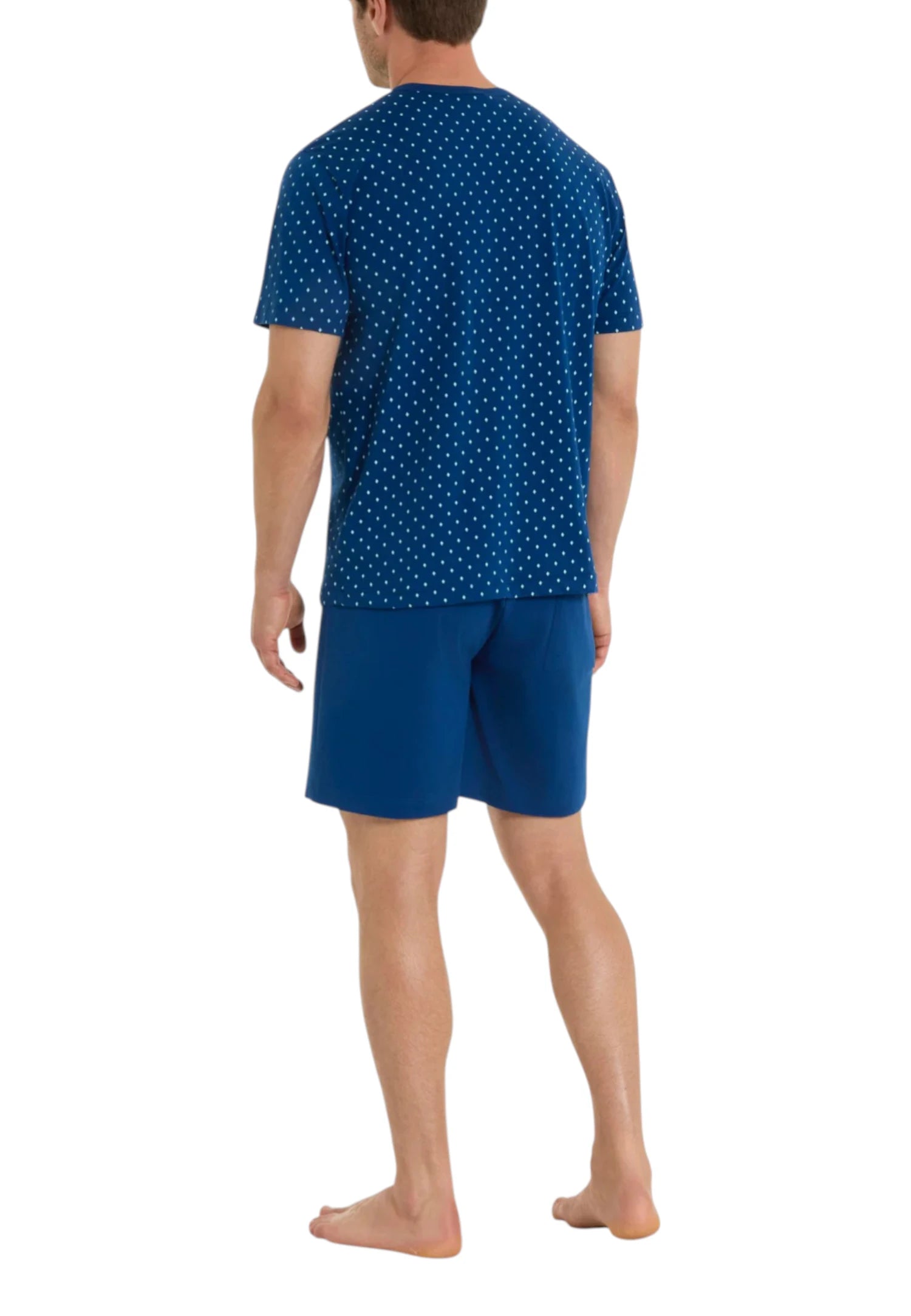 pigiama estivo ragno blu cotone